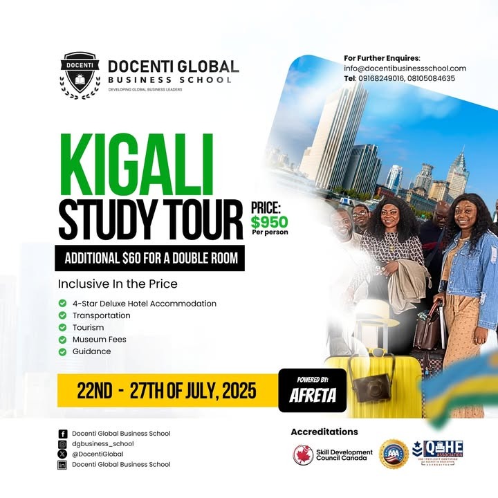 RWANDA, KIGALI STUDY TOUR