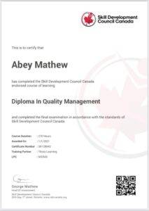 CFP Sample Certificate