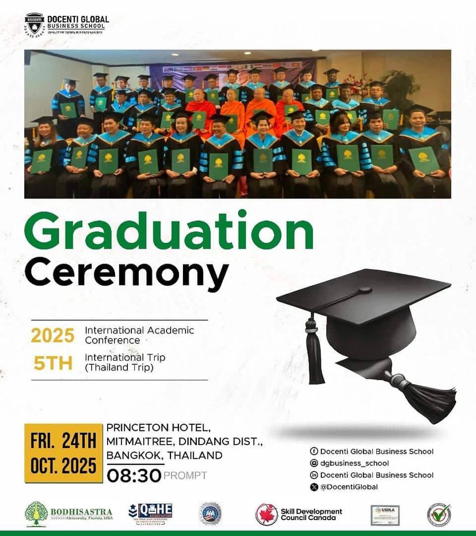 Docenti Global Business School PhD Graduation Ceremony 2025