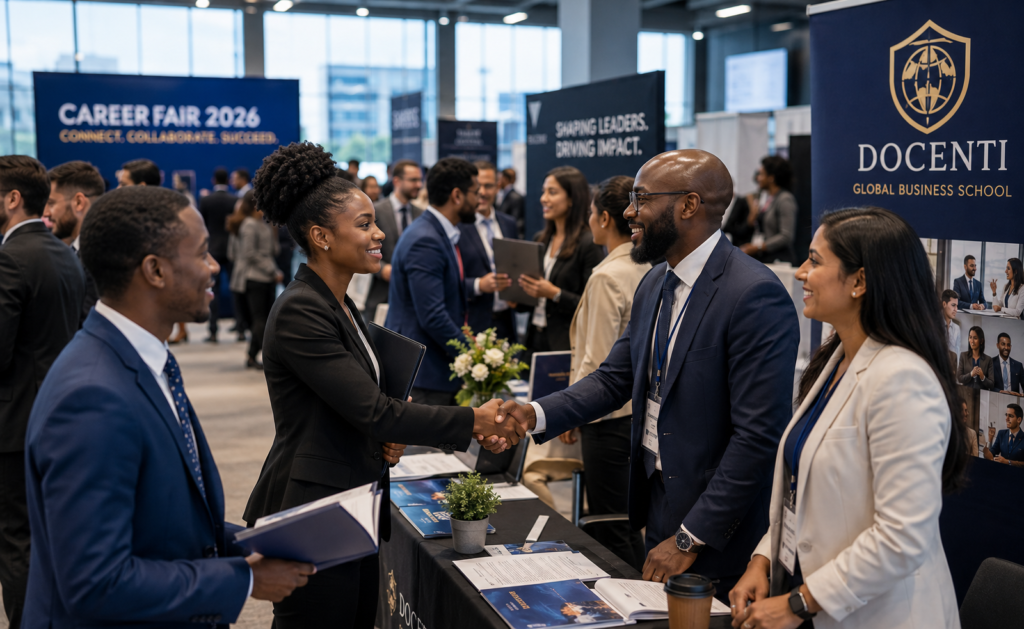 Docenti Global Business School Brings Industry Leaders Together for Career Fair 2026