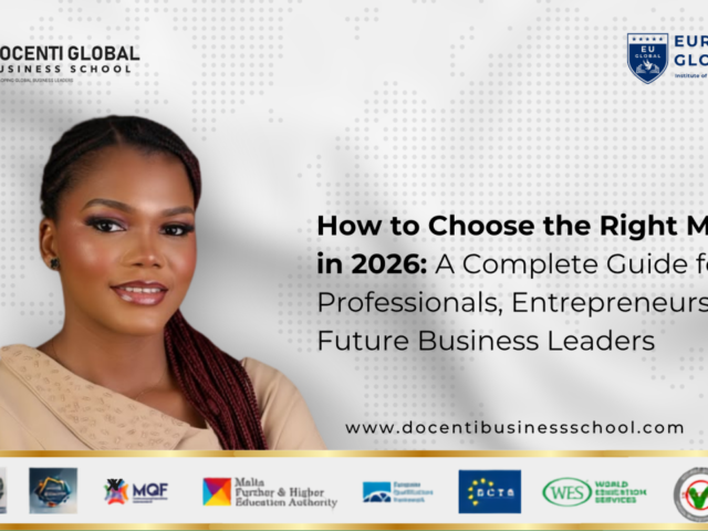 How to Choose the Right MBA in 2026: A Complete Guide for Professionals, Entrepreneurs, and Future Business Leaders
