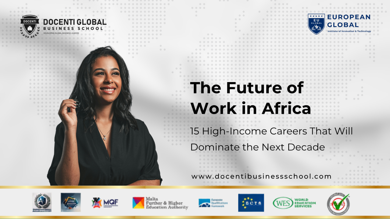 Future of Work in Africa: 15 High-Income Careers & Skills